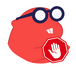 thunkable beaver mascot stop graphic no code app builder app creator