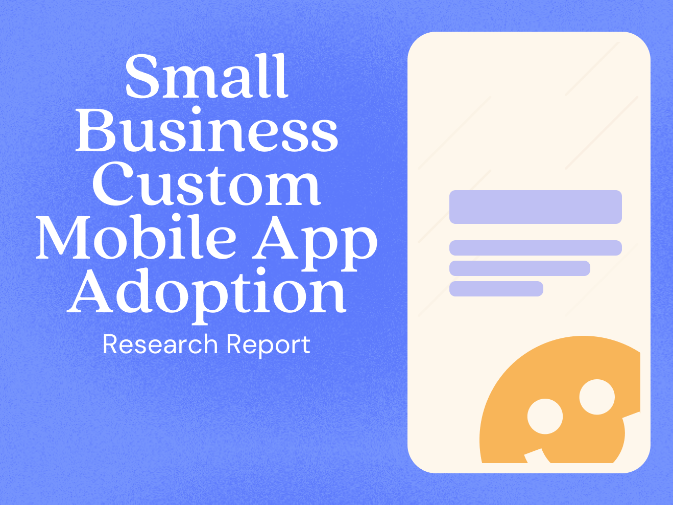 Small Business Custom Mobile App Adoption
